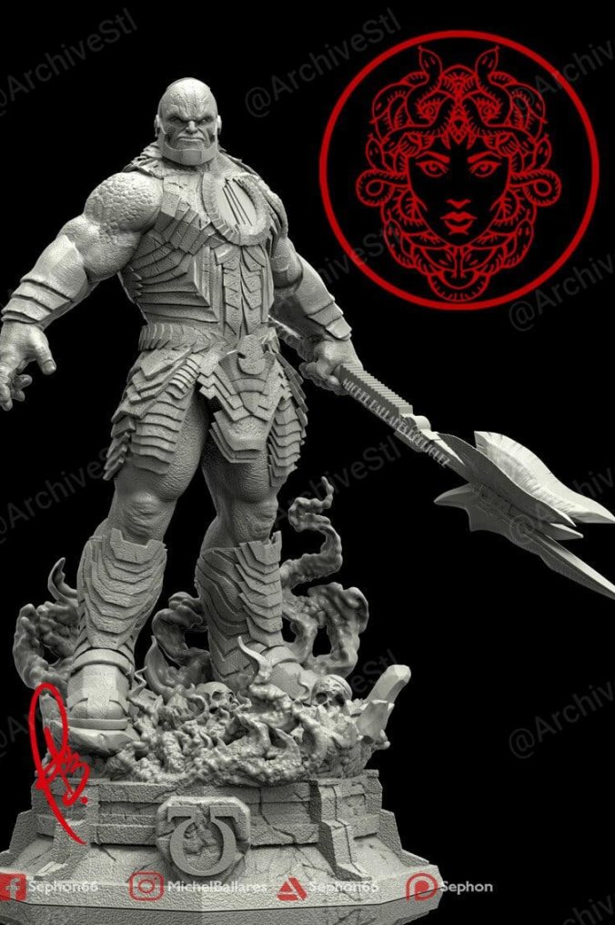 DC 黑暗之神(Darkseid) 3D打印图纸